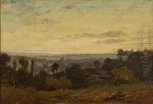Landscape by Theodore Rousseau