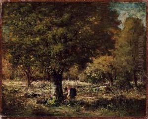 Nel Bosco by Theodore Rousseau