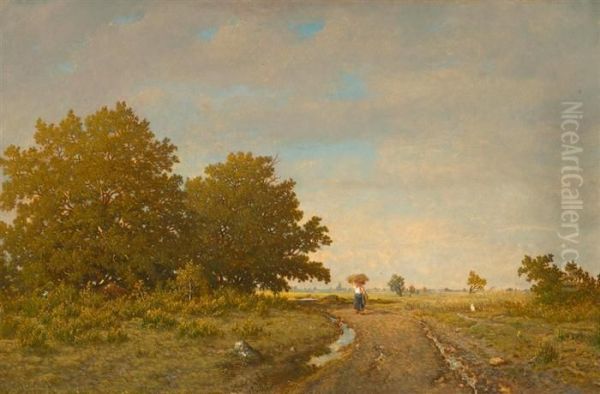 Lisiere De Bois, Plaine De Barbizon, Pres De Fontainebleau. - view 1