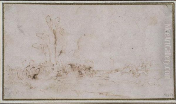Paysage Aux Arbres - view 1