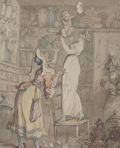 Monkeyania by Thomas Rowlandson