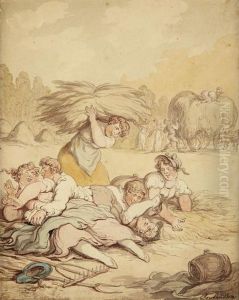The Haymakers by Thomas Rowlandson