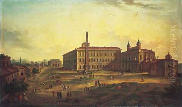 The Piazza San Giovanni in Laterano, Rome - view 1