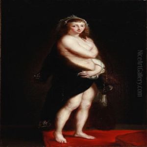 Het Pelsken by (studio of) Rubens, Peter Paul