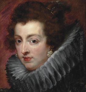 Portrait Of Queen Isabella Of Bourbon by (studio of) Rubens, Peter Paul