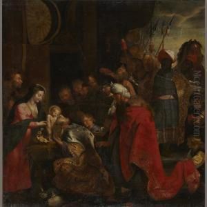 The Adoration Of The Magi by (studio of) Rubens, Peter Paul
