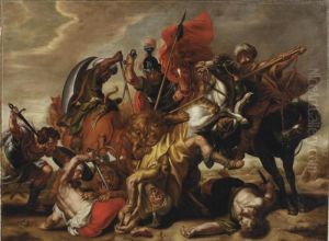 The Lions Hunt by (studio of) Rubens, Peter Paul