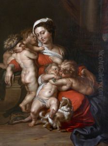 Charity by (studio of) Rubens, Peter Paul