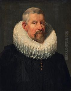 Bildnis Eines Bartigen Mannes by (studio of) Rubens, Peter Paul