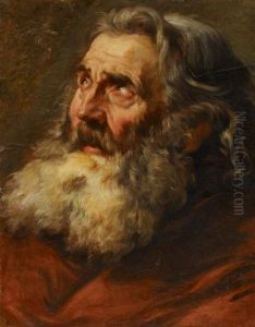 Head Of A Bearded Man (st Paul?)