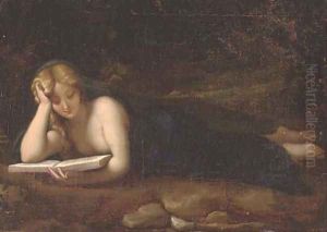 The Penitent Magdalen by Adriaen Van Der Werff