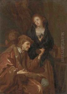 The Doctor's visit by Adriaen Van Der Werff