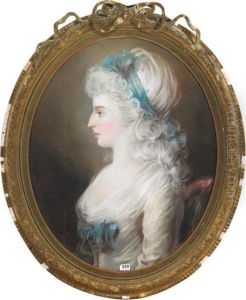 Portrait Of Miss Featherstone-haughleigh Of Packwood Hall, Warwickshire