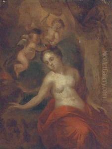 An allegorical figure by Adriaen Van Der Werff