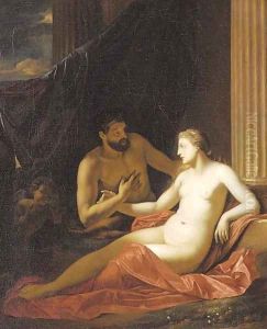 Venus and Adonis by Adriaen Van Der Werff