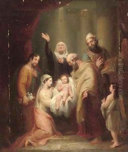 The nativity by Benjamin West