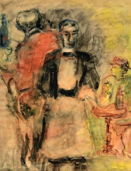 Waiter In A Restaurant - view 1