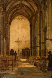 Kerkinterieur Te Maastricht