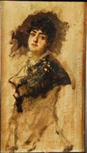 Retrato Femenino by Emilio Sala y Frances