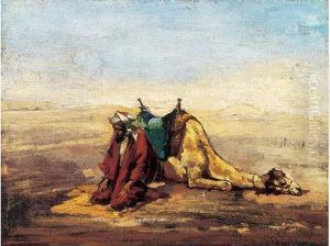 " Priere Dans Le Desert ". by Emilio Sala y Frances
