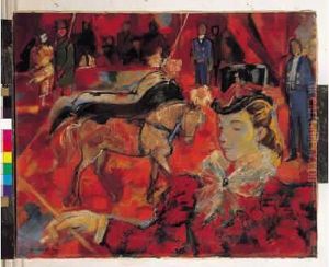 Scene De Cirque : L'ecuyere by Emilio Sala y Frances