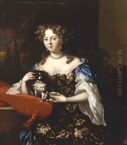 Portrait of a lady by Aleijda Wolfsen