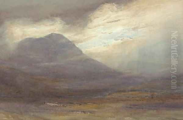 View of the mountains between Garve and Acnasheen, Rosshire - view 1