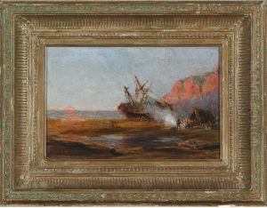 Wreck, Coast Of Nova Scotia by Robert Salmon