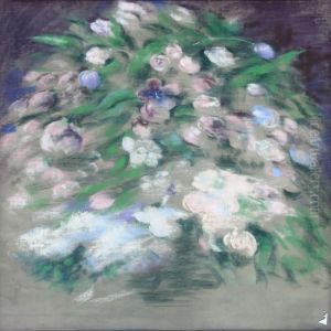 Still Life With Flowers by Edvard Anders Saltoft