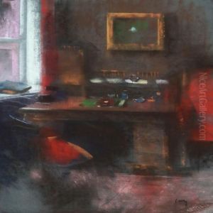 Interior by Edvard Anders Saltoft