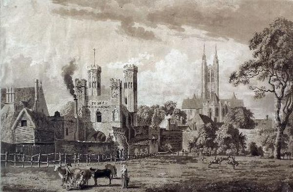 Great Gate Of St. Augustine's Monastery At Canterbury - view 1