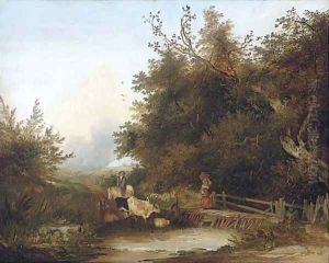 Going to market, view near West Broughton