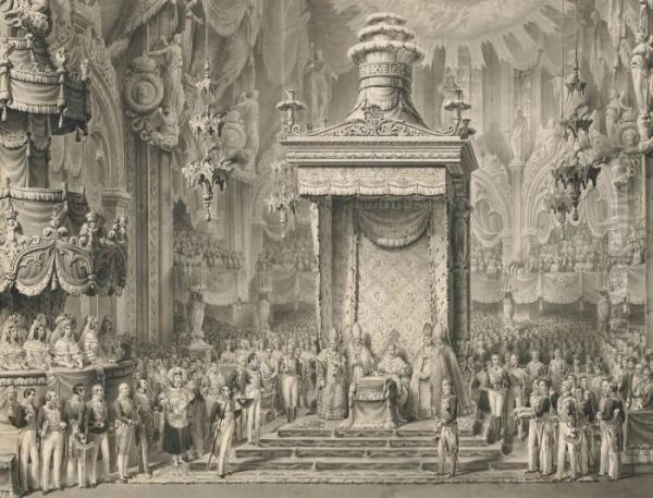 The Coronation Of Emperor
Ferdinand I As King Of Lombardy-venetia, In The Duomo In Milan, 1
September 1838 - view 1