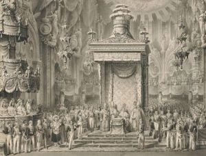 The Coronation Of Emperor
Ferdinand I As King Of Lombardy-venetia, In The Duomo In Milan, 1
September 1838 by Alessandro Sanquirico