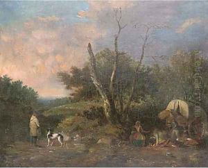 The encampment by Edward Charles Williams