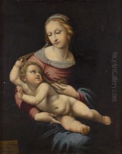 Vierge A L'enfant Dite La Madone Bridgewater by Raphael