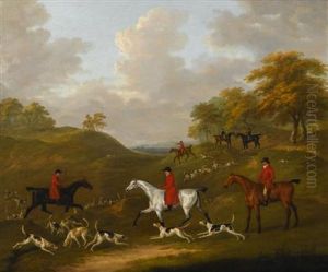 Catching The Scent by John Nost Sartorius