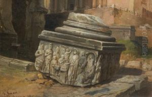 Roma, La Base Dei 'decennalia"" Nel Foro Romano Roma, La Base Dei 'decennalia"" Nel Foro Romano