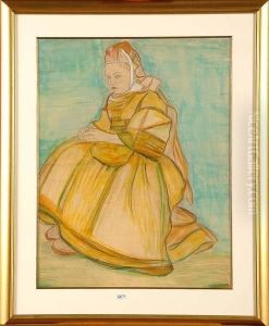 Jeune Bretonne by Walter Sauer