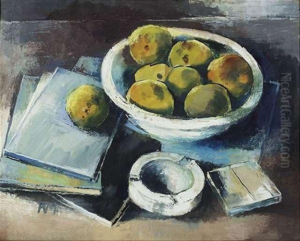 Stilleben: Schale Mit Apfel - view 1