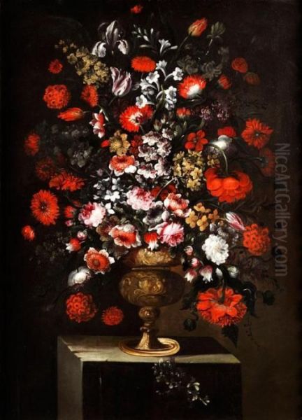 Blumenstrauss In Vase - view 1