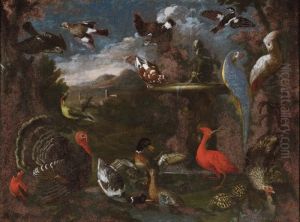 An Ornamental Fountain by Andrea Scacciati I