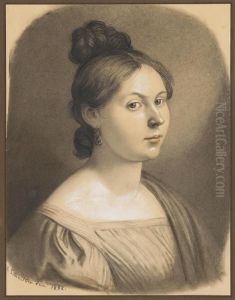 Portrait Of A Lady, Bust-length, Turned To The Right Portrait Of A Lady, Bust-length, Turned To The Right