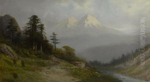 Mt. Shasta, California by Frederick Ferdinand Schafer