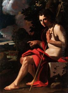 Der Heilige Johannes Baptist by Bartolomeo Schedoni