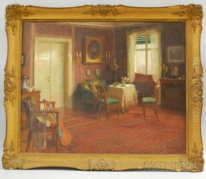 Parlor Interior by Robert Scheffer