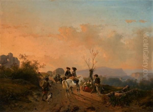 Landschaft Mit Soldaten - view 1