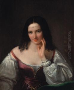 Femminile Ideale, La Malinconia by Natale Schiavoni