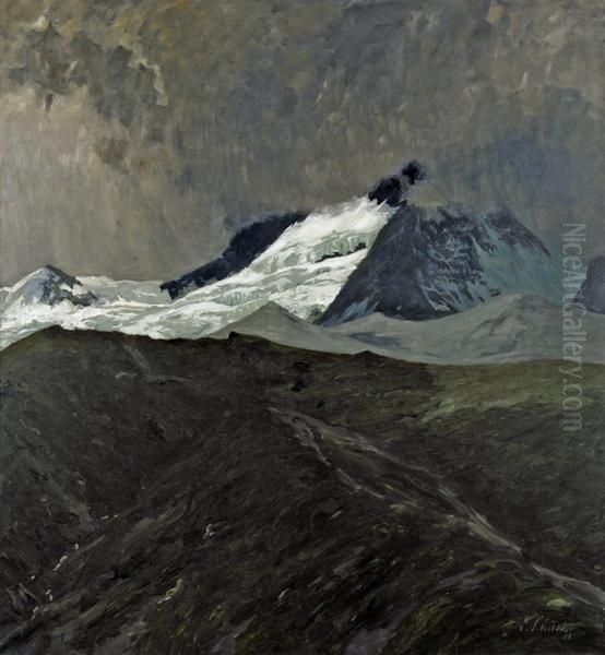 Matterhorn Im Nebel - view 1