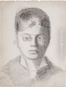A Portrait Of A Woman by Helene Schjerfbeck